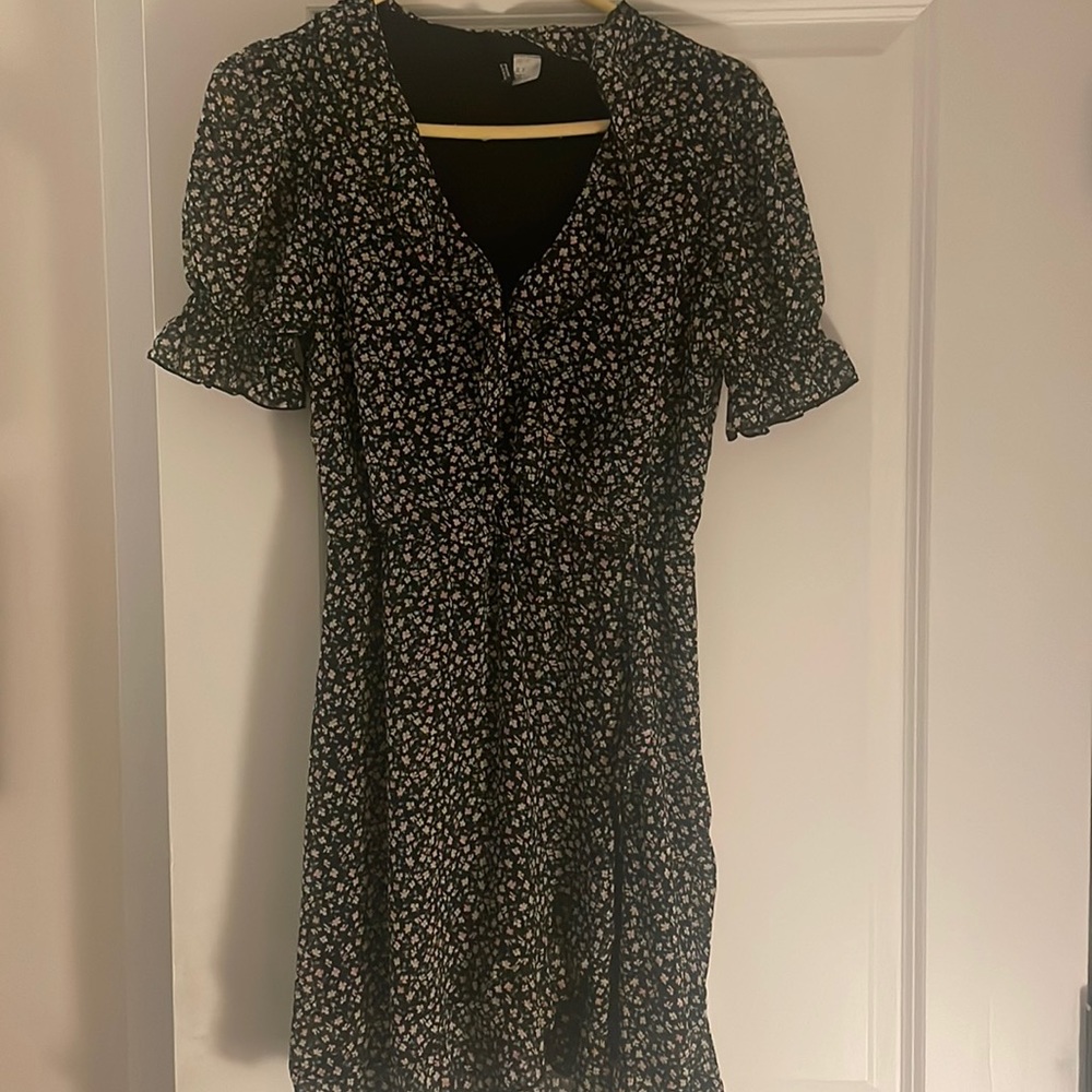 Ruffle flower dress